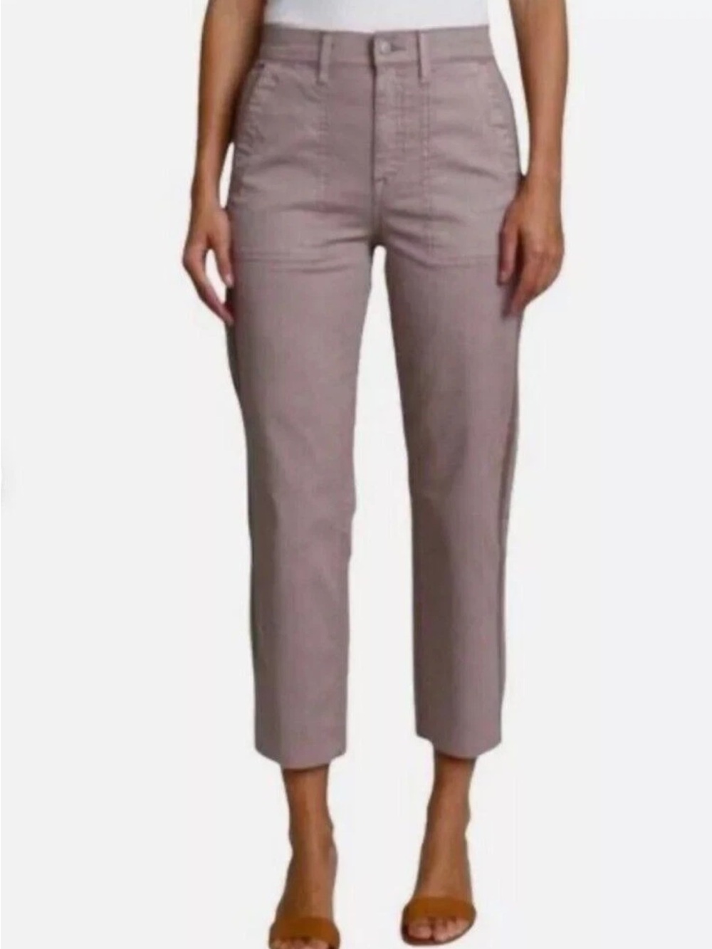Pistola Mara Straight Leg Utility Crop Pants Size 30 Lavender
